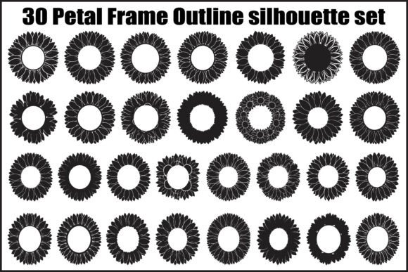 Evaluating the 30 Petal Frame Outline Silhouette Set for Real Embroidery Use