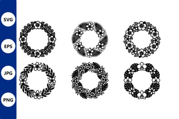 Floral Wreaths Vector Art Set Review for Real Embroidery Use